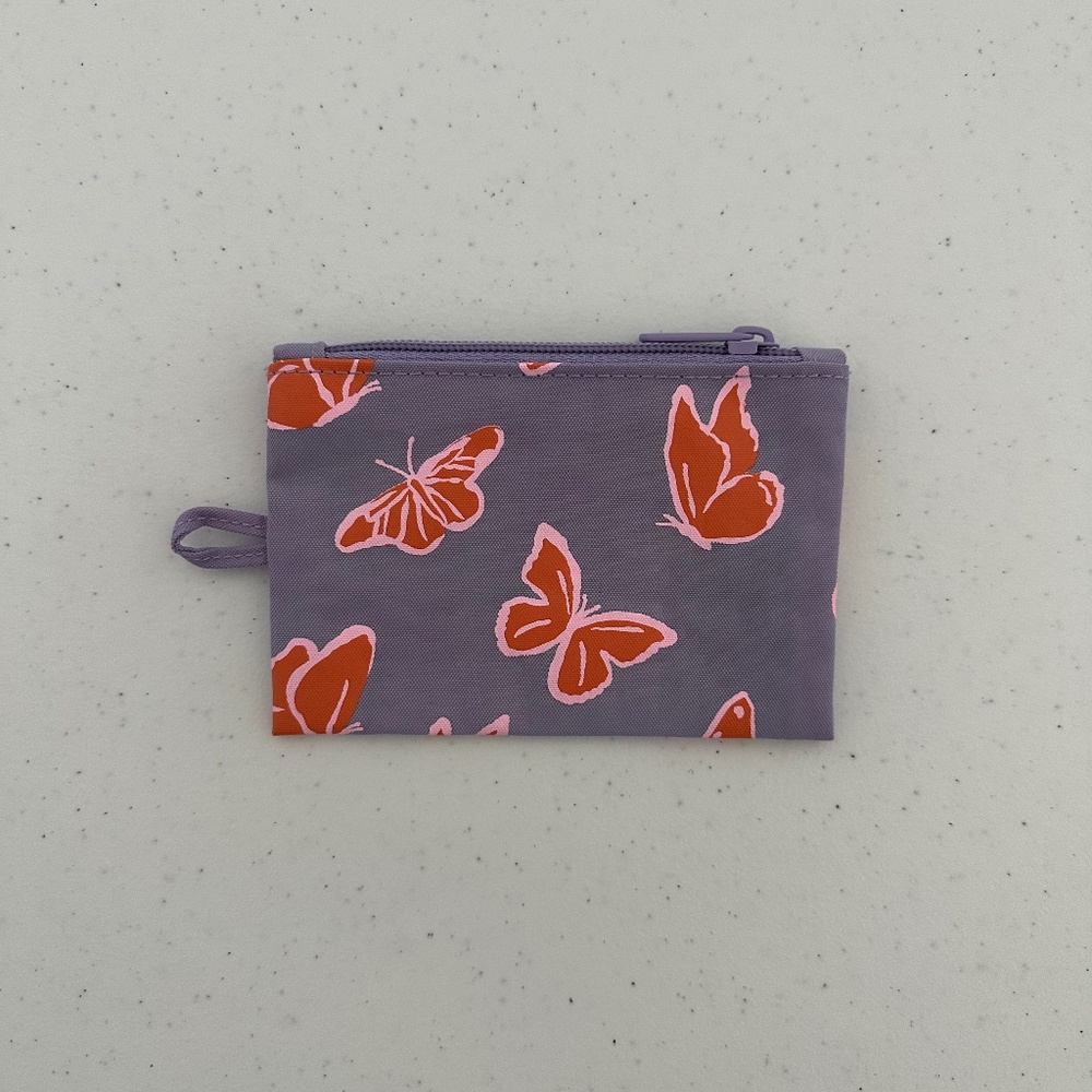 Baggu SMALL Flat Pouch - Spring Animals